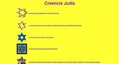 Desktop Screenshot of creenciajudia.org