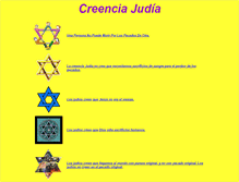 Tablet Screenshot of creenciajudia.org